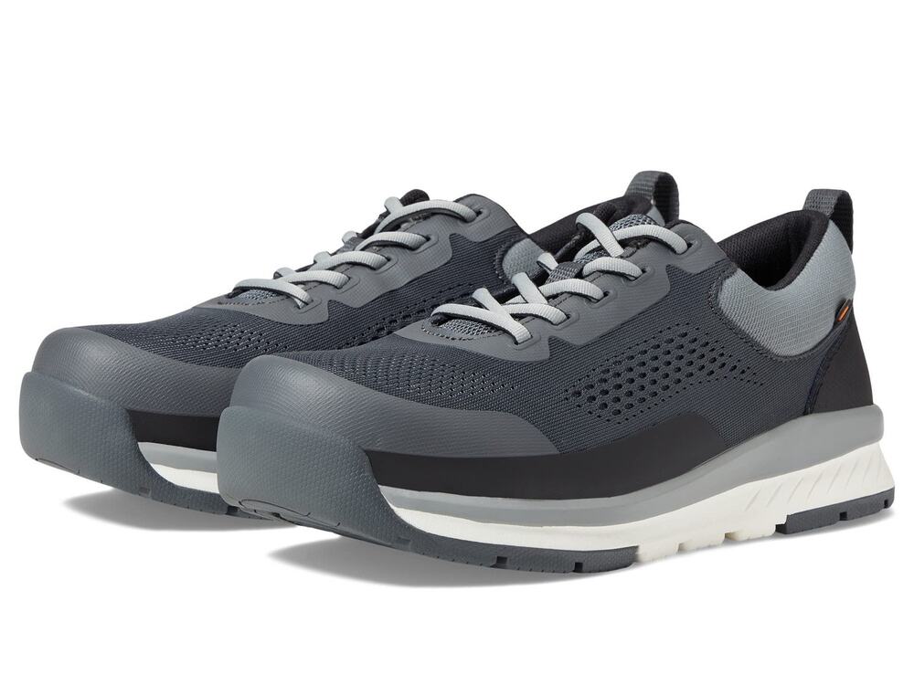 BOGS SANDSTONE KNIT LOW COMPOSITE SAFETY TOE GRAY 9 B (M)